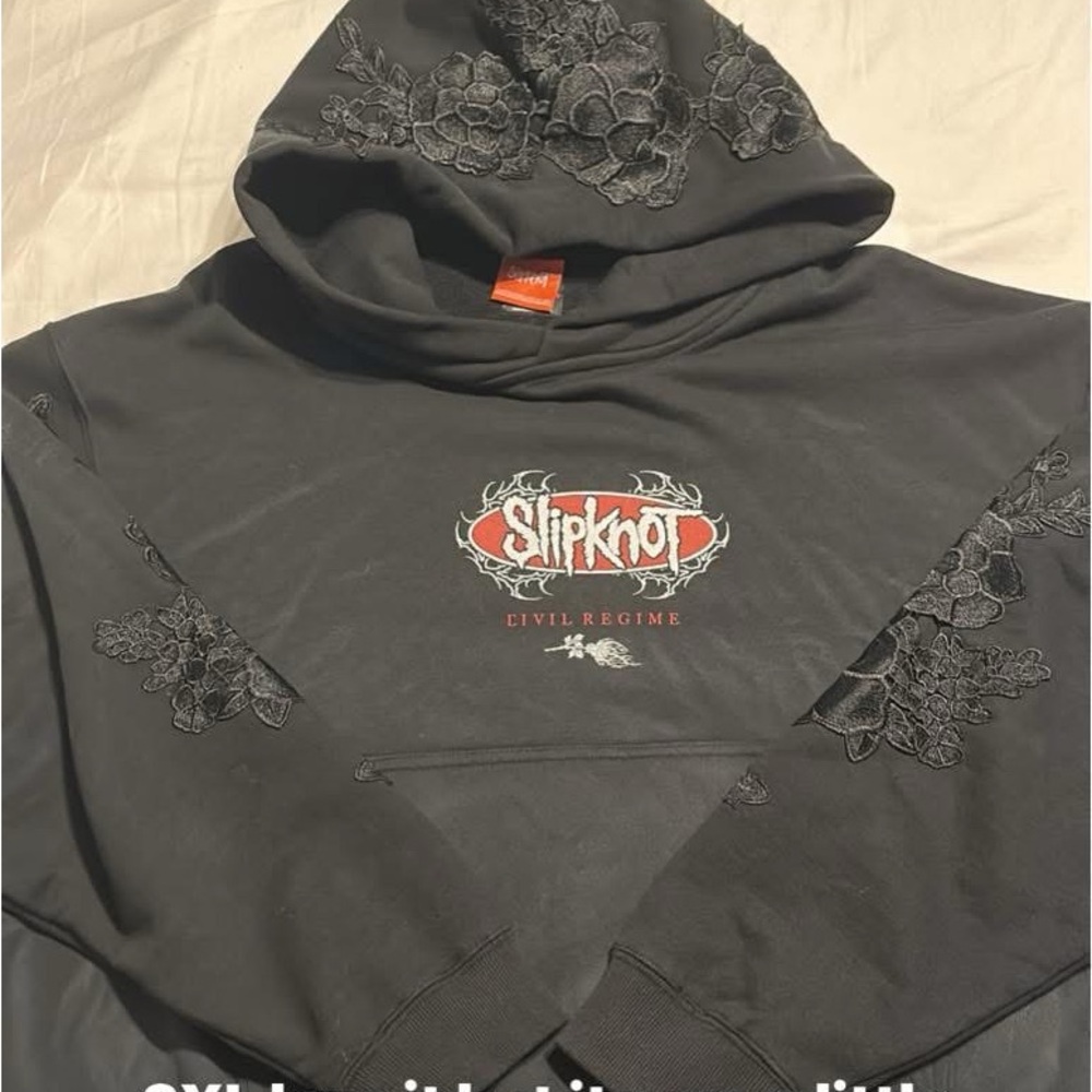 Slipknot Black Hoodie Sweater by Civil Regime